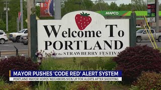 Portland TN mayor pushes CodeRED alert system [upl. by Orestes]