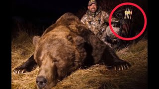 Lee Lakosky Takes The Number 9 Alaskan Brown Bear with Dr Ed Ashby Big Game Arrow amp Broadhead System [upl. by Hartman]