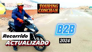 B2B  EXAMEN DE MOTO TOURING CONCHAN LO ULTIMO Y ACTUALIZADO lima motorbike brevete [upl. by Naor]