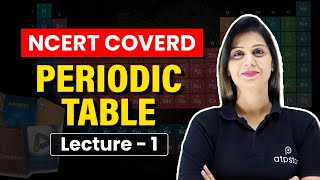 Periodic Table Class 11  Inorganic Chemistry  JEE amp NEET  Poonam maam  ATP STAR [upl. by Shay]