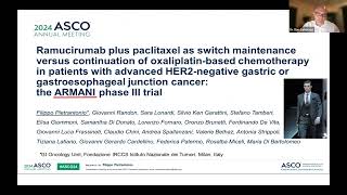 ASCO Annual Meeting An Update on Recent Gastroesophageal Cancer Studies [upl. by Onnem]