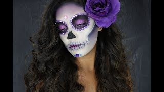 Día de los Muertos  Day of the Dead Makeup [upl. by Onailimixam841]