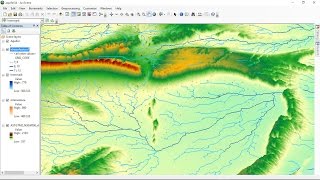 watershed delineation using Arc Hydro in Arcgis 105 [upl. by Egwan]