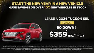 Lease a 2024 Tucson SEL for just 359month at Delray Hyundai [upl. by Elpmid]