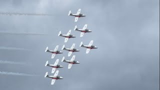 🇨🇦Here we have great “ snow birds “  Ottawa Gatineau Aero Air Show [upl. by Enileda79]