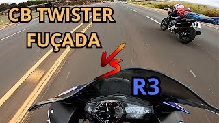 CB TWISTER FUÇADA vs R3 ORIGINAL [upl. by Tehc844]