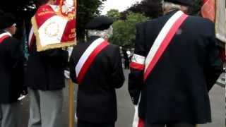 Newark Cemetery a Air Bridge Ceremony Commemorate the Warsaw Uprising 1944 [upl. by Mosora]