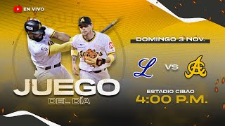 TIGRES DEL LICEY VS ÁGUILAS CIBAEÑAS  SERIE REGULAR 202425 [upl. by Beryl]