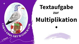 Textaufgabe zum Üben der schriftlichen Multiplikation ✖ mit Größen [upl. by Cogan]