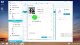 An Easy Way to Edit Android Contacts on PC  Samsung Galaxy [upl. by Nnyltak]