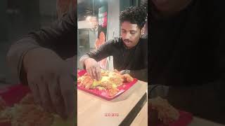 KFC FOOD EATING CHALLENGE shorts kerala happy kfc chicken eating challenge food public [upl. by Inoek]