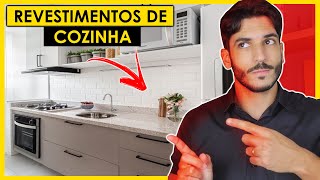 23 REVESTIMENTOS PARA COZINHA  PORCELANATO PISO VINÍLICO CIMENTO QUEIMADO E MUITO MAIS [upl. by Didier787]