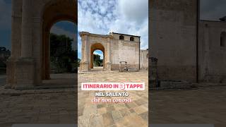 Itinerario nel Salento che non conosci [upl. by Zacek845]