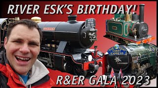 Celebrating River Esks 100th Birthday  Ravenglass and Eskdale Railway 2023 Gala [upl. by Trueman]