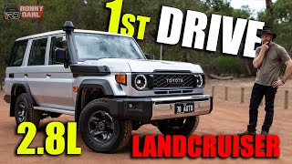 2024 Landcruiser 70 series 1st drive review [upl. by Wurtz276]