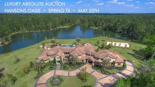 7Acre Texas Lakefront Property For Sale in Spring TX  Estate Near Houston [upl. by Namrak985]