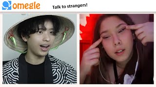 ASIAN ROASTS RACIST people on OMEGLE BEST MOMENTS COMPILATION [upl. by Hylton]