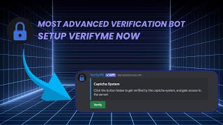 VerifyME Discord Bot Verification Setup Tutorial 2024 [upl. by Nnaacissej]