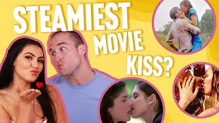 Ranking The STEAMIEST Movie Kisses Of ALL TIME [upl. by Kiley]