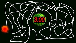 3 Minutes Countdown Timer Watermelon Explosion 🍉🍉 [upl. by Sweet218]