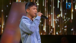 Nishit Biswakarma quotChari Le Ta Chaderaquot  The Voice Kids Season 2 – 2023 [upl. by Yehus]