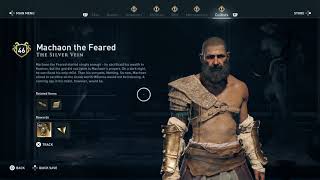 Assassin Creed Odyssey How to find and defeat cultist Machaon the Feared The Silver Vein [upl. by Leesa]