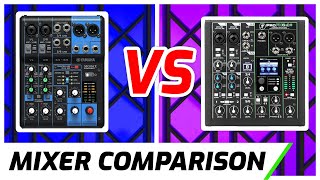 Yamaha MG06X vs Mackie ProFX6v3 Audio Mixer  Complete Comparison [upl. by Senalda22]