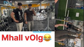 3 volg mhall🤣😂fitness motivation exercisemusic nature trending vlog workout [upl. by Ardnasac]