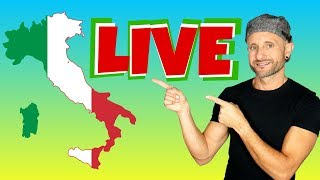 ITALIAN COMPREHENSION PRACTICE  parliamo italiano Video in Italian [upl. by Calia]