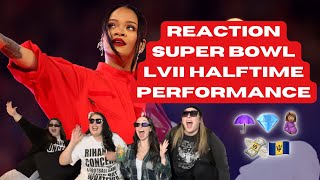 FULL RIHANNA SUPER BOWL LVII HALFTIME SHOW REACTION [upl. by Herstein]