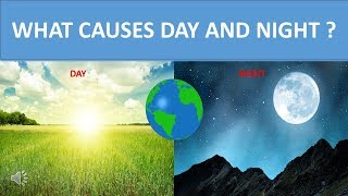 WHAT CAUSES DAY AND NIGHT   SCIENCE VIDEO FOR KIDS [upl. by Kuth555]