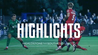 Highlights Wealdstone 11 Southend United [upl. by Tnemelc]