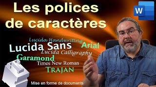 Comprendre les polices de caractères [upl. by Loree]