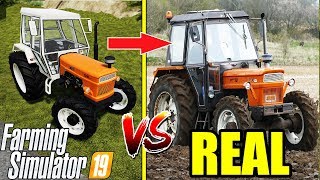 Farming Simulator VS Real World  FORESTRY amp HARVESTING [upl. by Rabbaj]