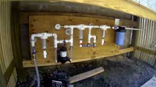 How to Filter and Purify Rainwater  Earthship Style WOM [upl. by Llyrat]