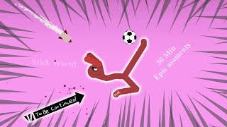 30 Min Best falls  Stickman Dismounting funny and epic moments  Like a boss compilation 408 [upl. by Ssor]