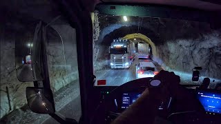 Extreme Truck Driving Norway POV 4K60 Volvo FH540 Trip to Hammerfest 16 [upl. by Asille456]