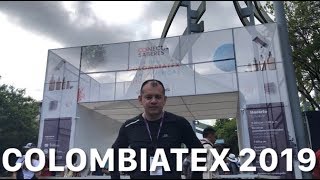 Visitamos la feria  Máquinas Confección  Colombiatex 2019  Profe Suescún  4k [upl. by Averi]