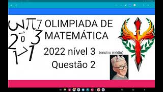 Olimpíada de matemática 2022 nível 3questão 2Os números X e Y são tais que 80 de X é igual a 20 [upl. by Kyre]