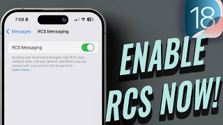 Its About Time Apple How To Check RCS Status in iOS 18 [upl. by Casabonne]