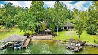 3690 Little Kowaliga Road Lake Martin Alabama  Full Tour [upl. by Magill]