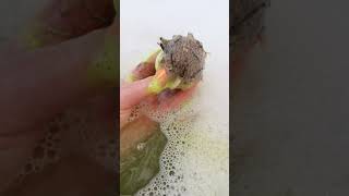 GROSSEST BATH BOMB EVER 🤮 LUSH x Shrek lushshrek lush shrek [upl. by Gilles923]