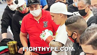 OSCAR VALDEZ amp EDDY REYNOSO SELECT GLOVES TO BUST UP ROBSON CONCEICAO WITH [upl. by Ardnuhs45]