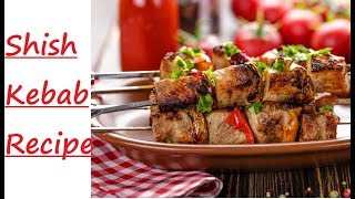 Shish Kebab Recipe  Shish Kebab at home Urdu Hindi [upl. by Ahsital]