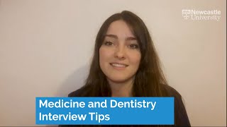 Interview Tips  Medicine and Dentistry [upl. by Anetta]