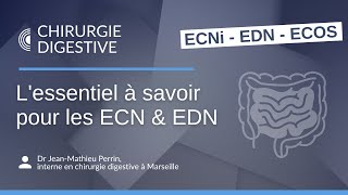 Lessentiel à savoir en chirurgie digestive pour les ECN amp EDN [upl. by Alyar]