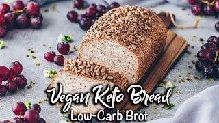 Veganes Low Carb Keto Brot Schnell und einfach Life Changing Bread Rezept [upl. by Laverne]