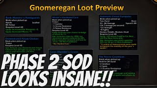 SoDcast 16  Phase 2 Preview Reactions  RIP GDKP Blood Moon Info Items Professions amp More [upl. by Damha641]