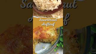 Sauerkraut Auflauf Rezept [upl. by Adiarf]