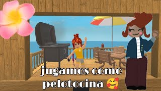 jugando como pelotocina 🥰leslieroblex 🤍💛 [upl. by Ruprecht]